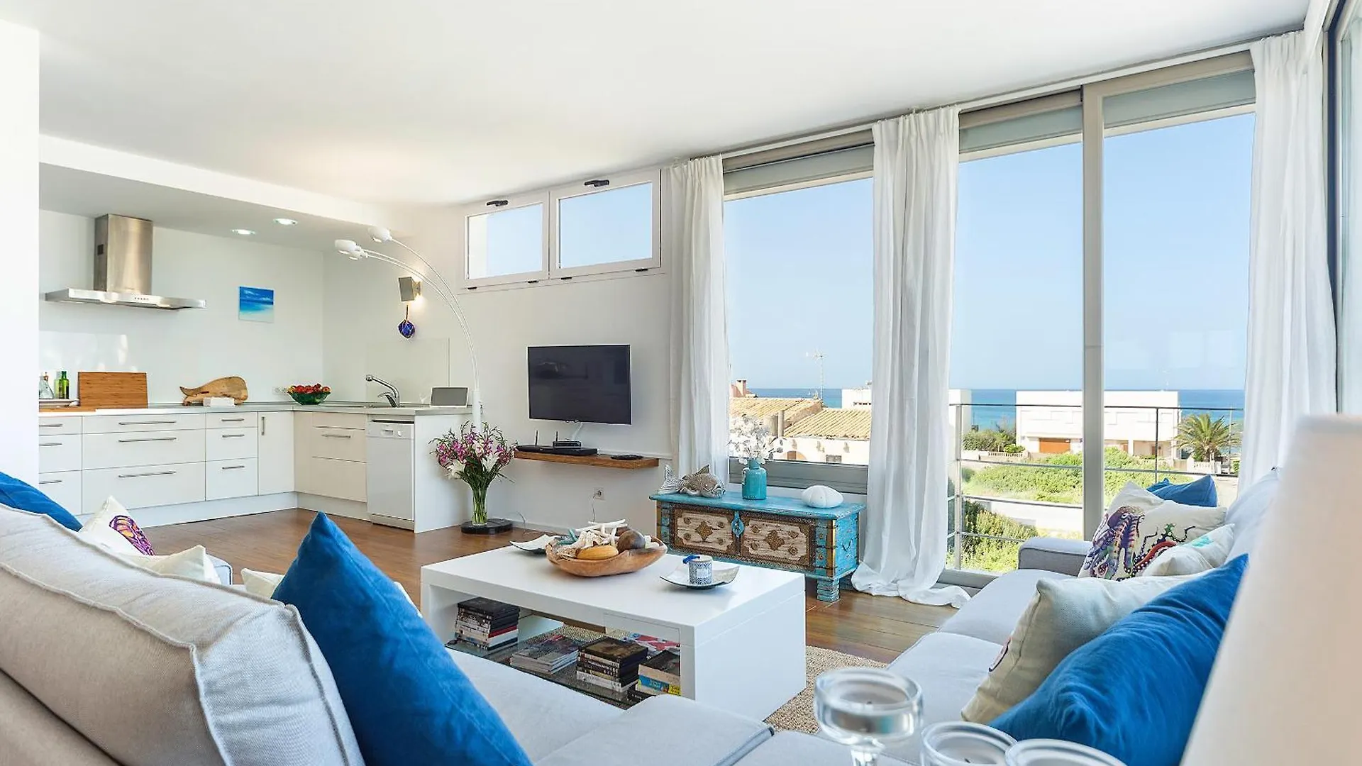Modern Panoramic Sea View House Mallorca Son Serra de Marina Holiday home