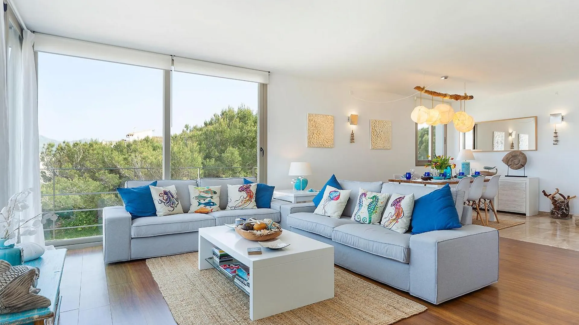 Modern Panoramic Sea View House Mallorca Son Serra de Marina Spain