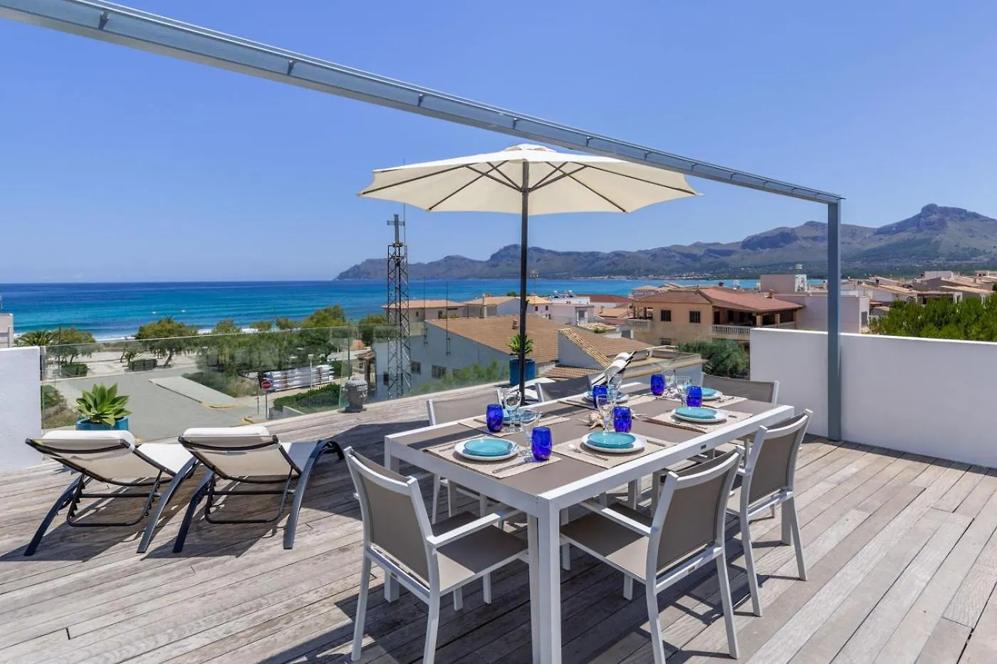 Modern Panoramic Sea View House Mallorca Son Serra de Marina 0*,  Spain